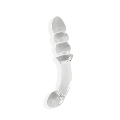 Curved Glass Anal Dildo